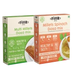 Spinach Millets Dosa (250 gms) and Millet Dosa (250) combo