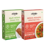 Millet Khichidi mix (250g) and Millet Dosa mix (250g) combo