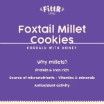 Foxtail millet cookies (100 gms)