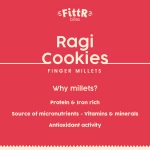 Ragi millet cookies (100 gms)