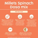 Spinach Millets Dosa (250 gms)