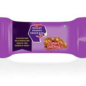 Millet peanut snack bar