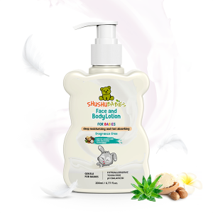 Fragrance Free Face and Body Lotion For Babies 200ml