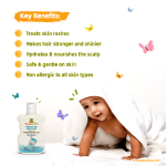 Fragrance Free Shampoo and Body Wash For Babies 60ml