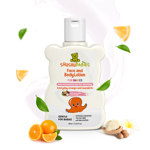 Everyday Orange and Mandarin Face and Body Lotion For Babies 60ml