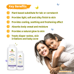 Talc-free Arrowroot Baby Powder 200ml