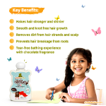 Yummy Chocolate Shampoo and Conditioner for Kids with Chocolate and Flaxseed 200ml