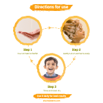 Yummy Chocolate Shampoo and Conditioner for Kids with Chocolate and Flaxseed 60ml