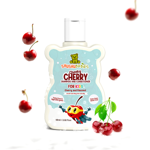 Cheeky Cherry Shampoo and Conditioner for Kids with Cherry and Flaxseed 60ml