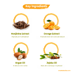 Fruity Orange Face and Body Wash for Kids with Orange and Manjistha 60ml